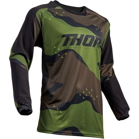 Maillot VTT/Motocross Thor Terrain Manches Longues N002 2020